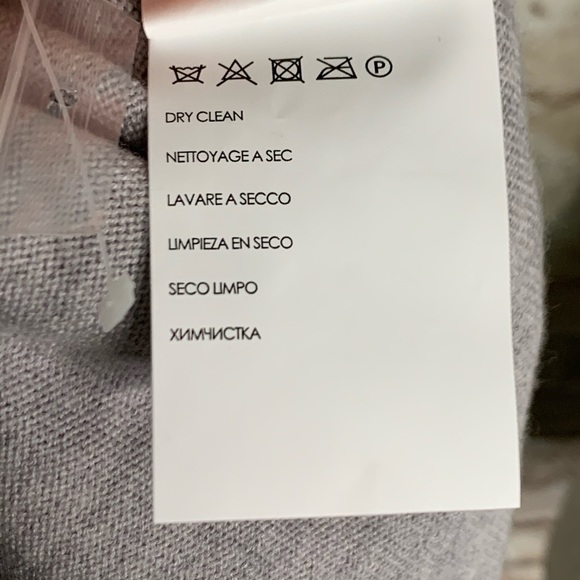 Club Monaco gray wool long sleeves dress sz L - Picture 11 of 11